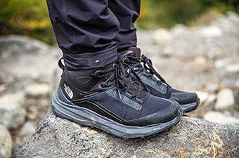 The North Face Vectiv Exploris 2 Mid Futurelight hiking boots (side view)